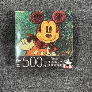 Cardinal Disney Mickey Mouse Puzzle 500 Piece Multicolor Good Pointillism Art